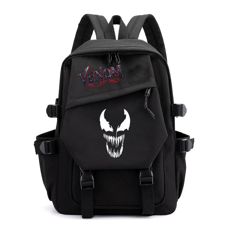 3 Piece School Backpack Set for Students Large Capacity Oxford Cloth Schoolbag with Shoulder Strap and Pencil Case