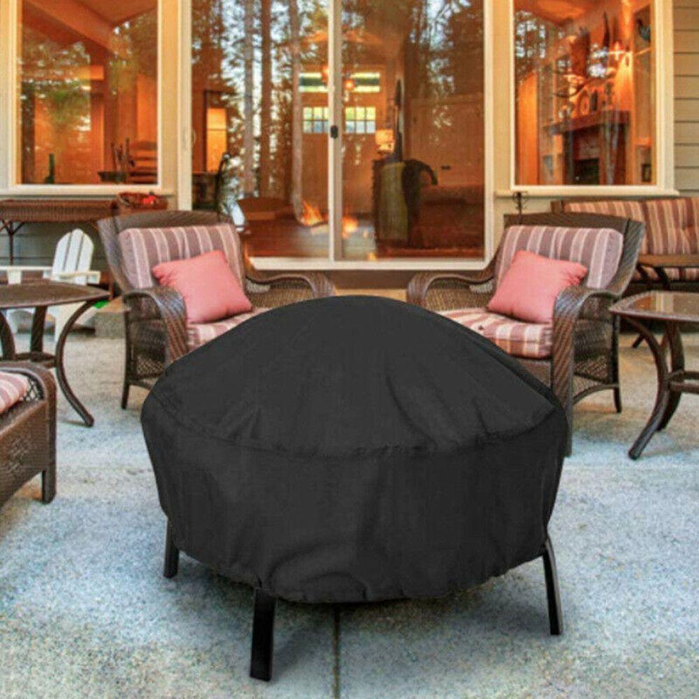 

Сверхмощный водонепроницаемый открытый чехол для барбекю, чехол для костра, садовый патио, гриль, защита для барбекю