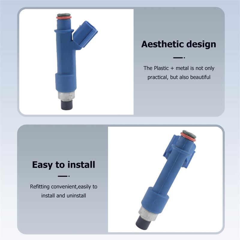 4Pcs 23250-21040 23209-21040 Car Fuel Injector for Toyota Yaris