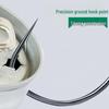 Ultra-Fine Alloy Steel Barbed/Barbless Hooks for Crucian Carp and Minnow Fishing