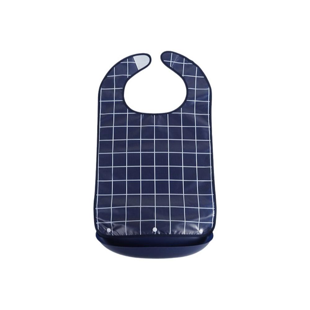 Large Size Elderly Bib Waterproof Mealtime Bib Comfortable Adult Feeding Bib Elderly Care