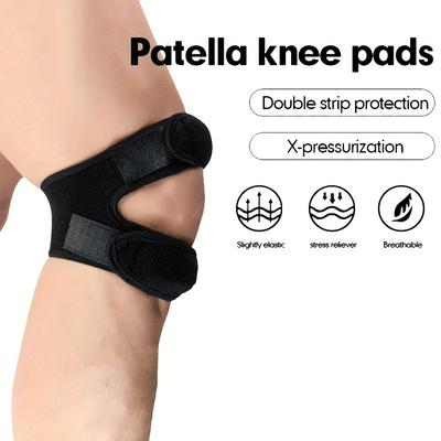 Wrels Patella Knee Strap Sports Kneepad Adjustable Knee Band  Professional Protector Pad Belted Protector Open Knee Wrap Band