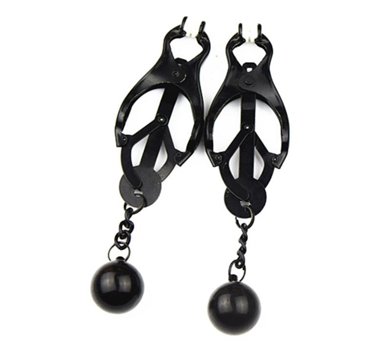 Breast-Fed Sex Toy Nipple Clamps Metal Chain Adjustable Breast Labia Clips Clit Exotic Sex Toys for Couple Flirting BDSM Tools