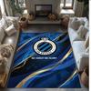 Club Brugge FC Soccer Football Pattern Soft Area Rug Non Slip Indoor Floor Carpet Sports Decor Mat for Bedroom