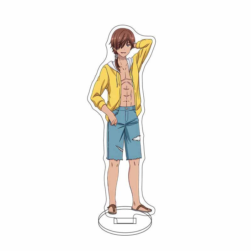 Summer Pockets Japanese Anime Peripherals Naruse Shiroha/Sorakado Ao Acrylic Stand Collectible Table Ornaments Creative Gifts