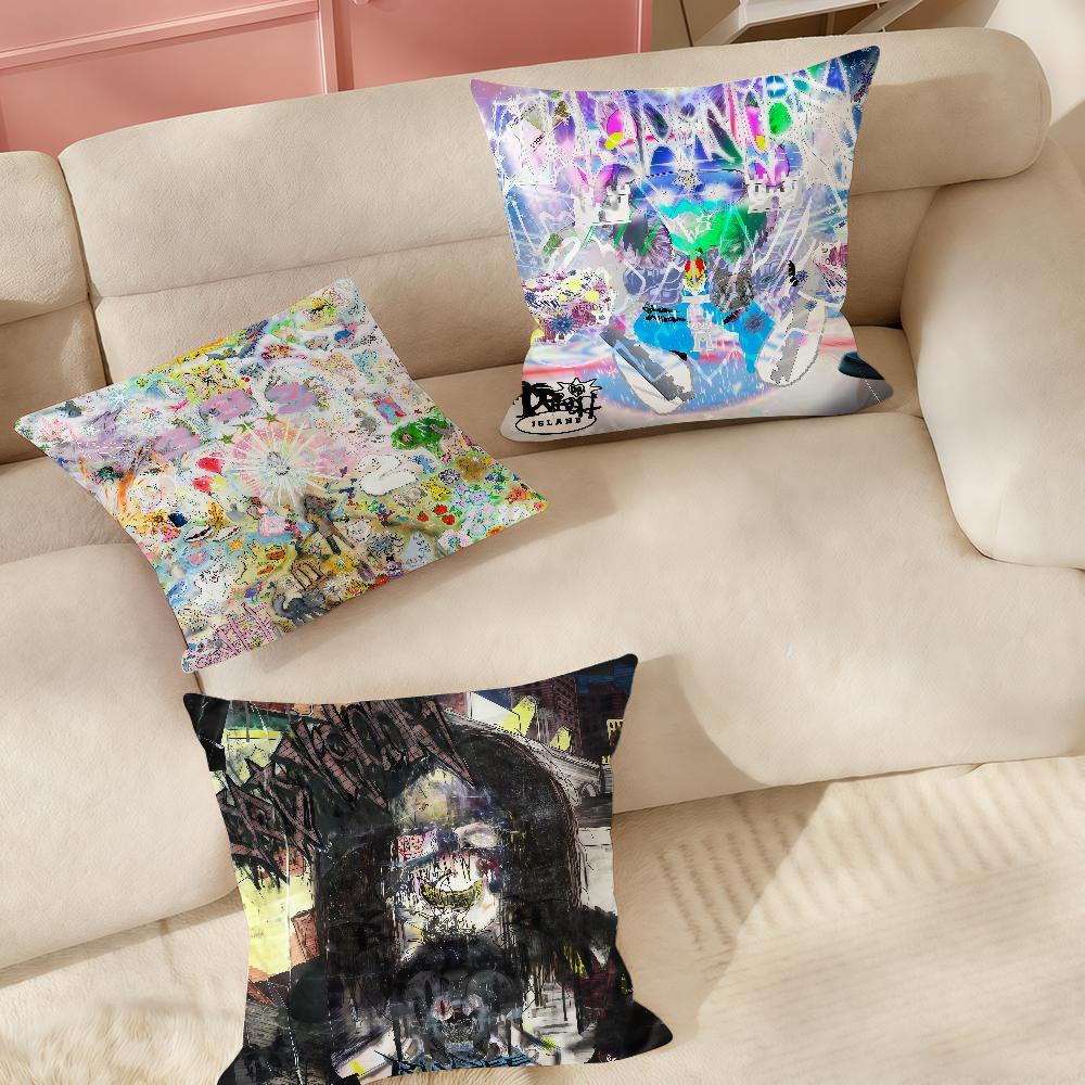 Singer B-Bladee Pillow Case Applicable Space For Guest Rooms Interiors Cars Office House Decoration