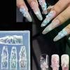 3D Blumen Nagelform DIY Silikon Nagelwerkzeuge Hawaii Hibiskusblüte Blütenblatt Nageldesign Silikonformen Nagelkunst Schnitzschablone