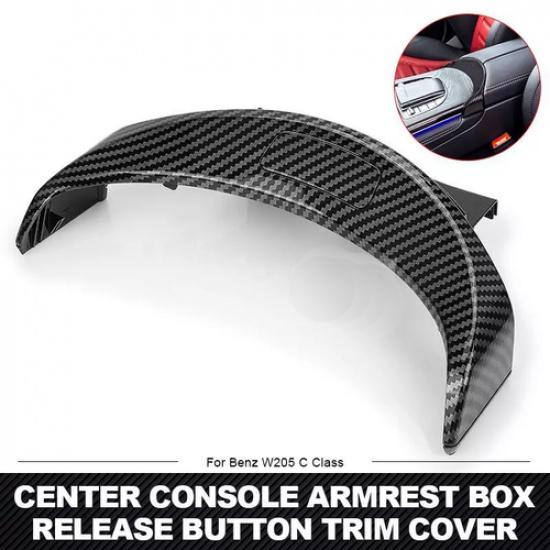 Center Console Armrest Release Button Cover for Mercedes Benz C Class W205 W253