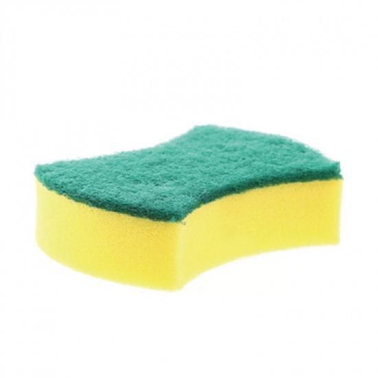

Dual-Sided Magic Cleaning Sponge – Non-Scratch Scouring Pad for Pots/Pans & Dishes (Single-Piece Pack) I-Shaped