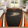 Anaheim Ducks Kobereček rohožka do obývacího pokoje nebo ložnice Ochranná podložka pod židli Kancelářská dekorace Vánoční dárek Dárek k narozeninám