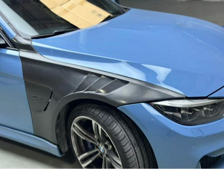 BMW F82/M4 Vented Carbon Fiber Fender Panels Upgrade