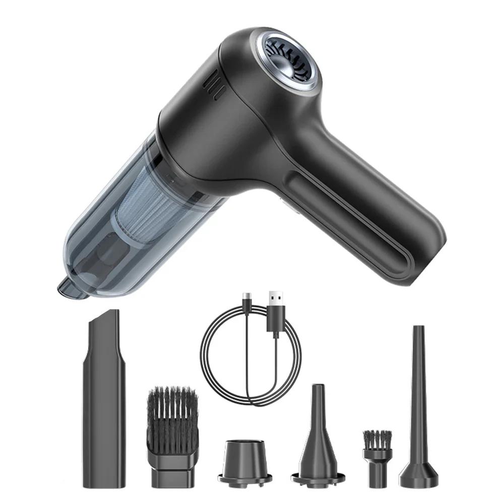 Car Vacuum Cleaner Wireless Portable Vacuum Cleaner For Car 95000PA High Power Mini Handheld Car Vacuum Cleaner Blower 2 In 1