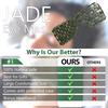 Natural Jade Eye Mask Cooling Negative Ion for Puffy Eyes Head Tension Relief Relaxation Anti-Aging