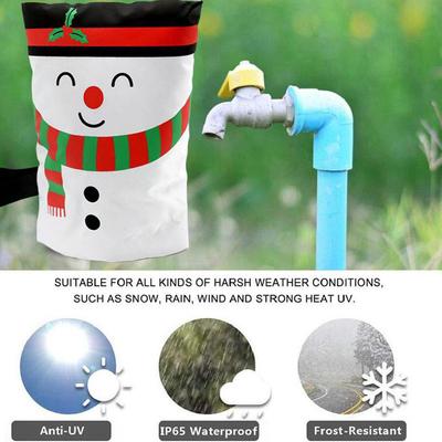 Nouveau Housse de Robinet Extérieur d'Hiver Imperméable Robinet Anti-Gel Réutilisable Isolation Tuyau d'Eau Z3T0