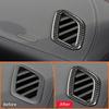 Carbon Fiber Car trument Panel Left Right Air Outlet Vent Trim Frame Decoration Sticker For Mercedes Benz GLA CLA A B Class