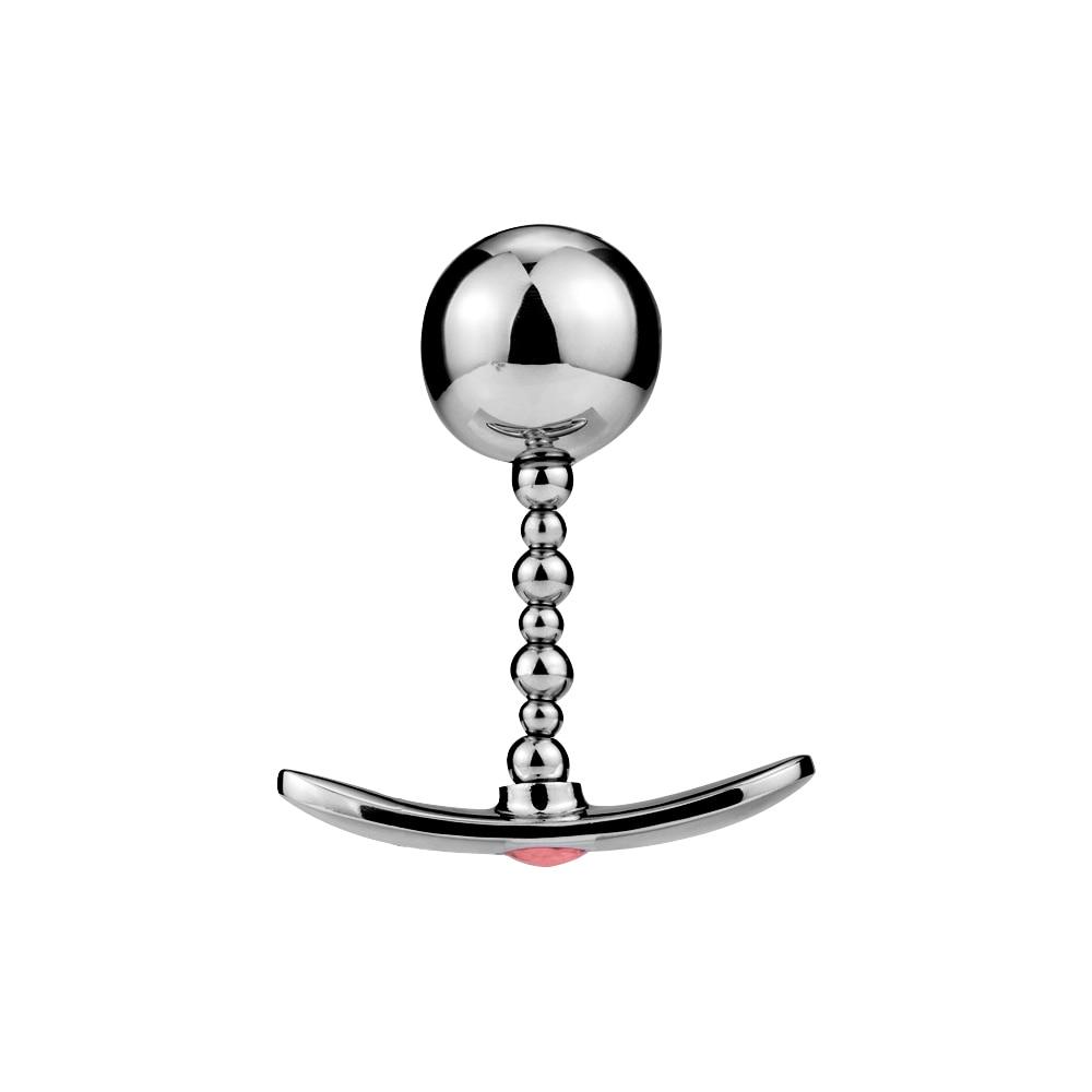 Φορητά σεξουαλικά παιχνίδια Προϊόντα για ενήλικες Πρωκτικές χάντρες Ζελέ μεταλλικά πρωκτικά βύσματα Μασάζ προστάτη σημείου G