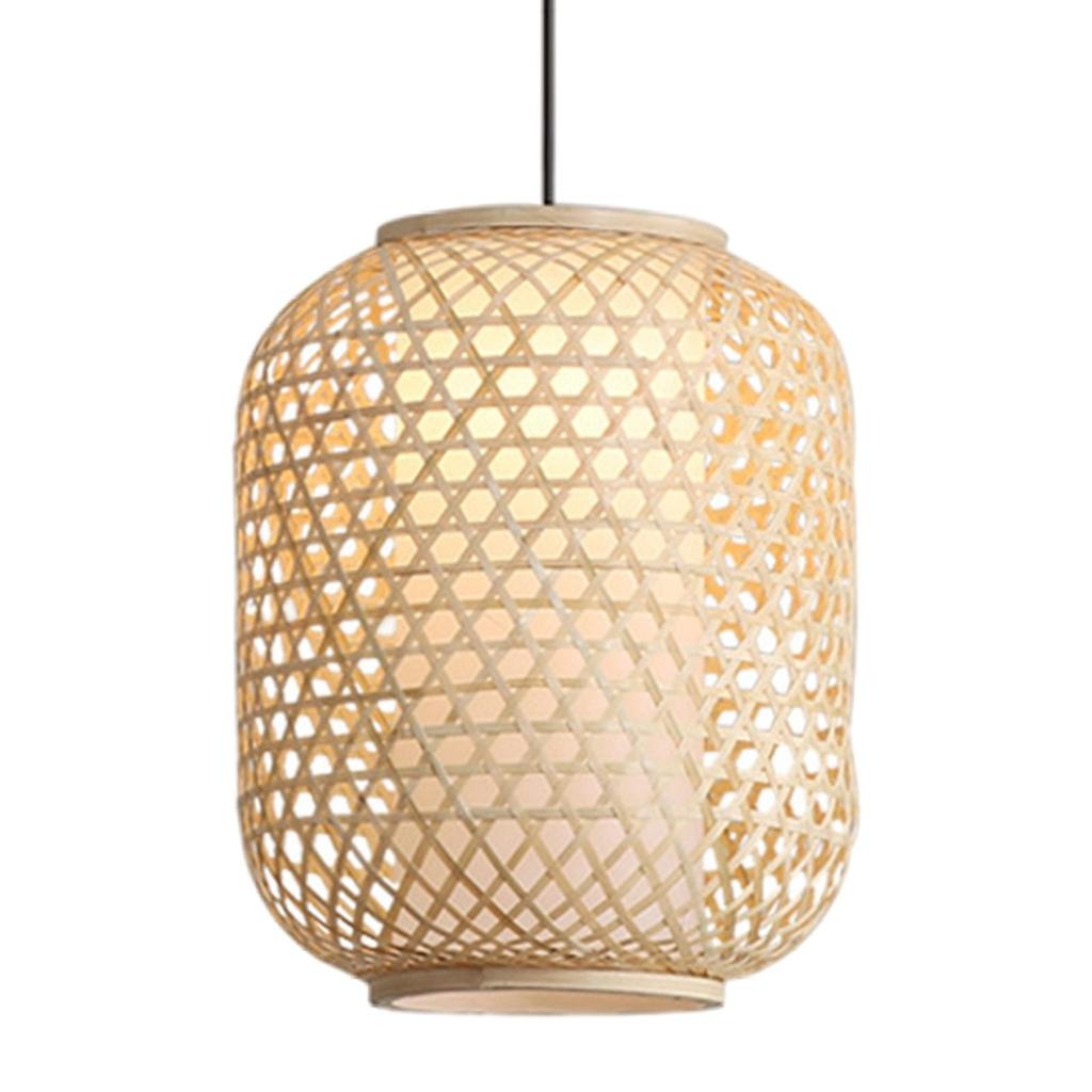 Elegant Bamboo Pendant Light Fixture for Home Decor