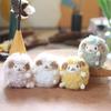 Cute Charming Plush Sheep Keychain Soft Fuzzy Bag Charm Stuffed Toy Animal