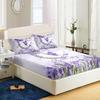 Beautiful Butterfly Pattern Mattress Three-Piece Digital Printing Bedding Mattress Three-Piece Set Small And Fresh