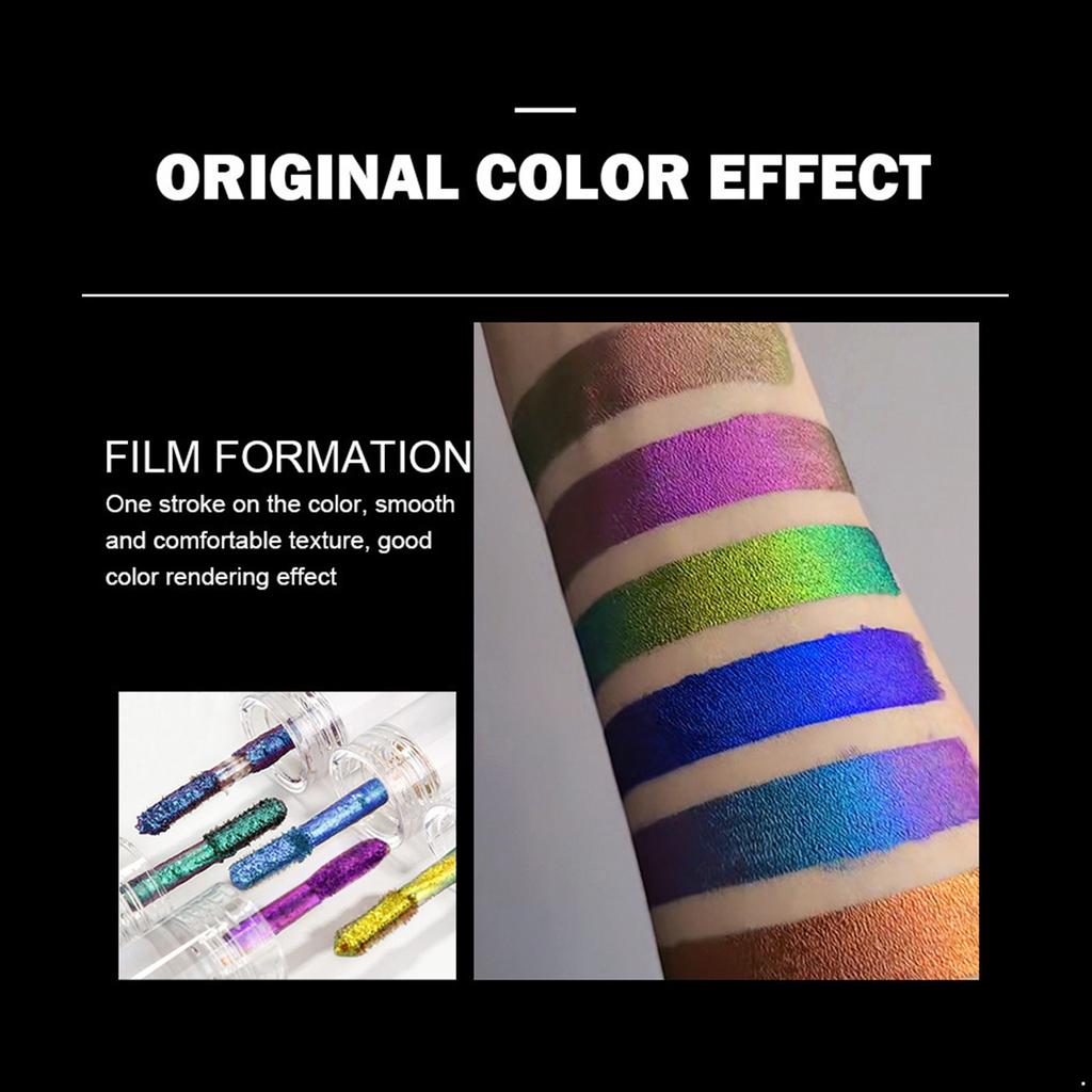 Chameleon Shimmer Liquid Eyeshadow and Lipstick - Long Lasting, Waterproof, Non-Greasy Highly Pigmented Makeup | Sparkly Finish