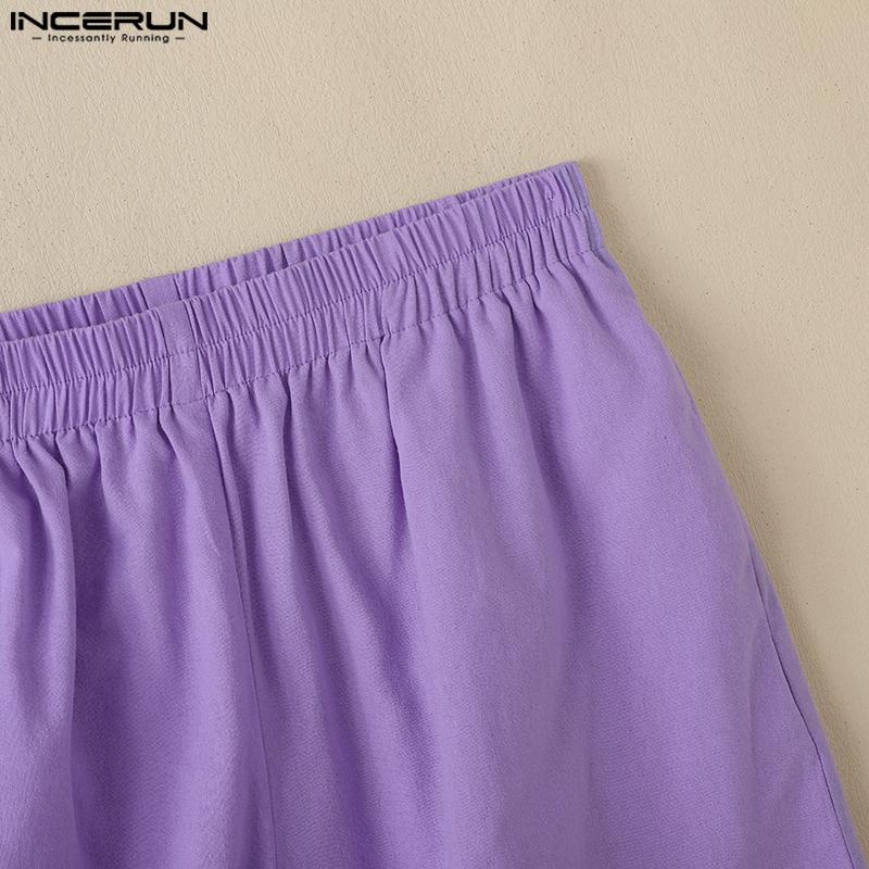 ZANZEA Women Short Sleeve Shirt and Shorts Summer Two Piece Suit Sets