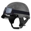 3C Certified Retro Half Helmet Scooter Motorcycle Riders Unisex All Season ABS Safety With Visor Options