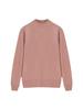 Women's Knitted Velvet Sweater: Loose-Fit, Round Neck, Long-Sleeve, One Size, for Middle-Aged & Elderly