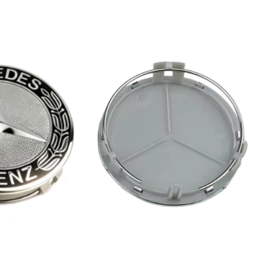 4Pcs 75mm Car Emblem Badge Wheel Center Caps Wheels Hub Cap Hubcaps Auto Rim Centre Cover Styling Car Accessories