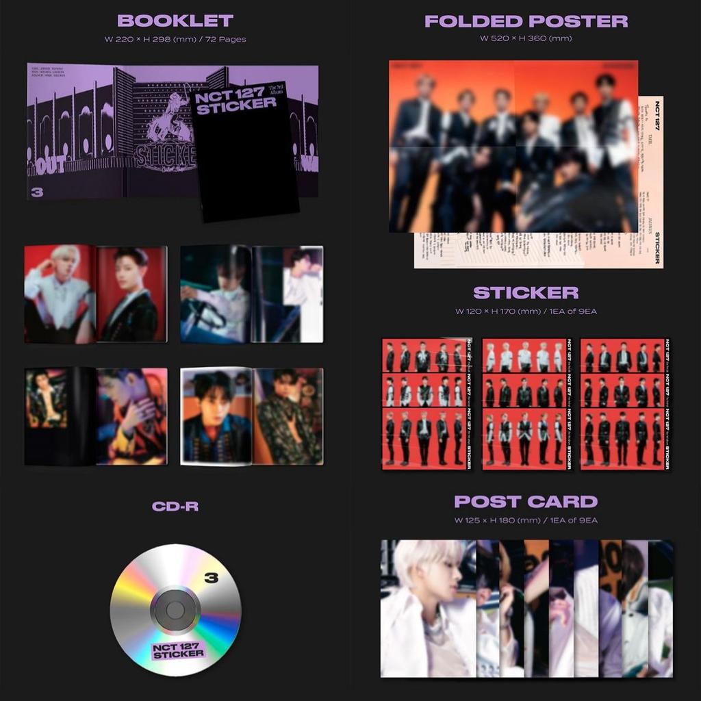 NCT127 - Sticker (Sticker Ver.)