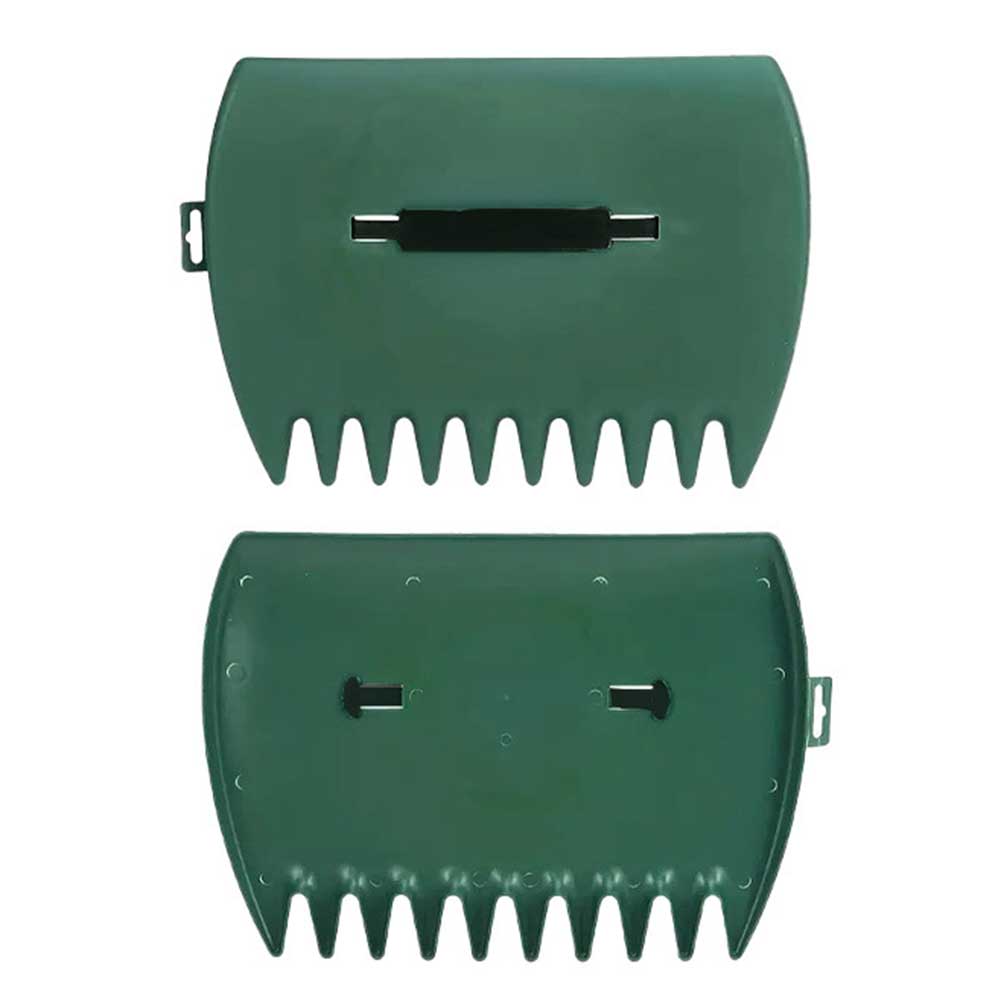 

Heavy Duty Leaves Scoops 33x24.8cm Garden Claw Tools For Yard Debris Removal Comfortable Grip Hanging Hole Design Garden Tools