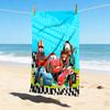 Car Race Stylish Digital Printing Beach Towel Quickdrying Absorbent Blanket For Beach Pool Gym Travel Christmas Gift C922231