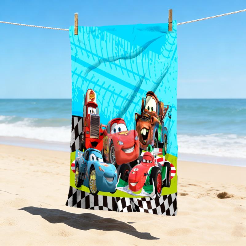 Car Race Stylish Digital Printing Beach Towel Quickdrying Absorbent Blanket For Beach Pool Gym Travel Christmas Gift C922231