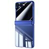 Applicable to Samsung ZFlip8 folding mobile phone case, transparent electroplated zflip7 all-inclusive case film integrated anti-drop cover