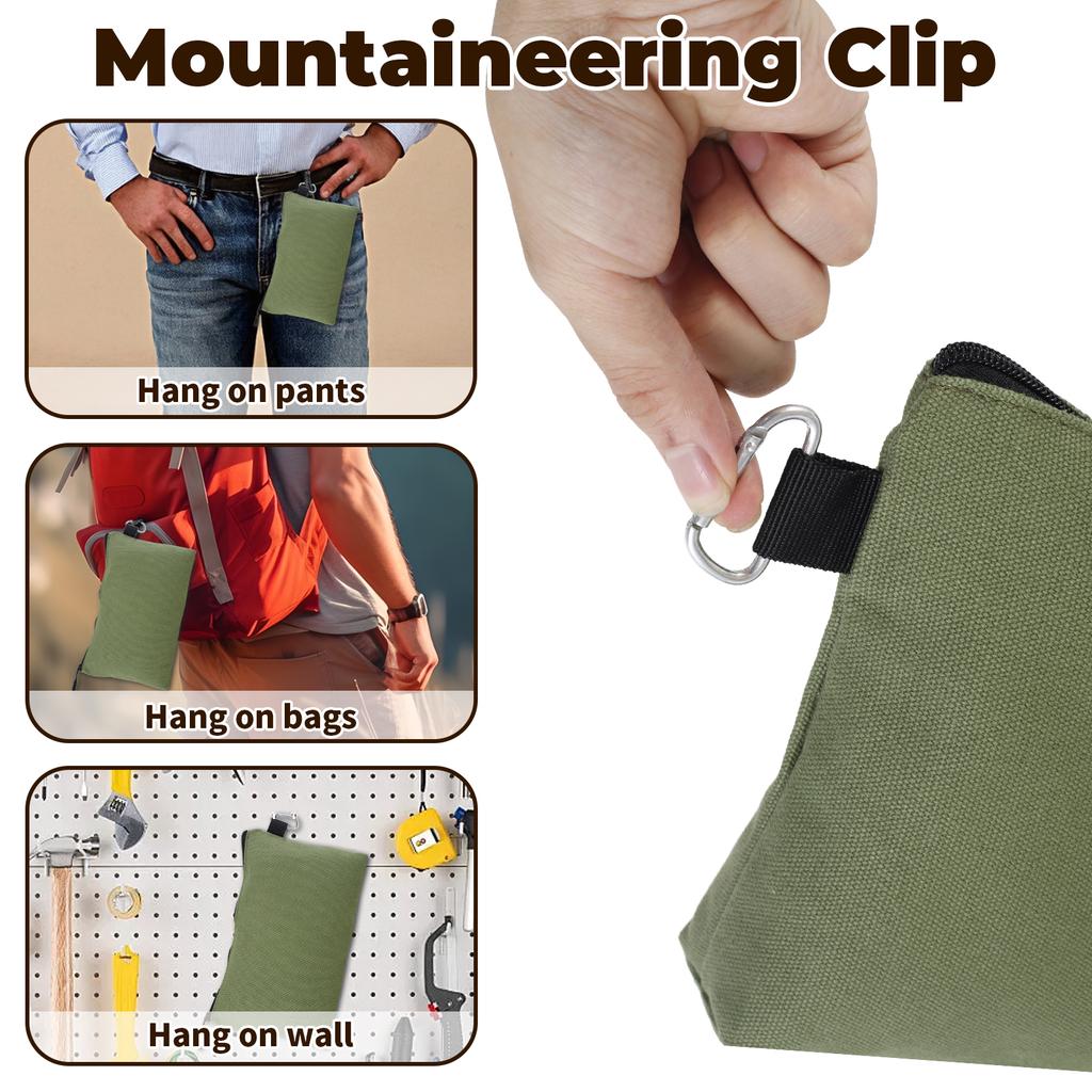 3/6Pcs canvas Tool Bag Waterproof durable and dirt-resistant Multi-function Tool Organizer Hardware Storage Electrician Tool Bag