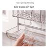 Transparent Wall-Mounted Holder: Organizer for Straws, Chopsticks, Pens, Remote Controls, and More