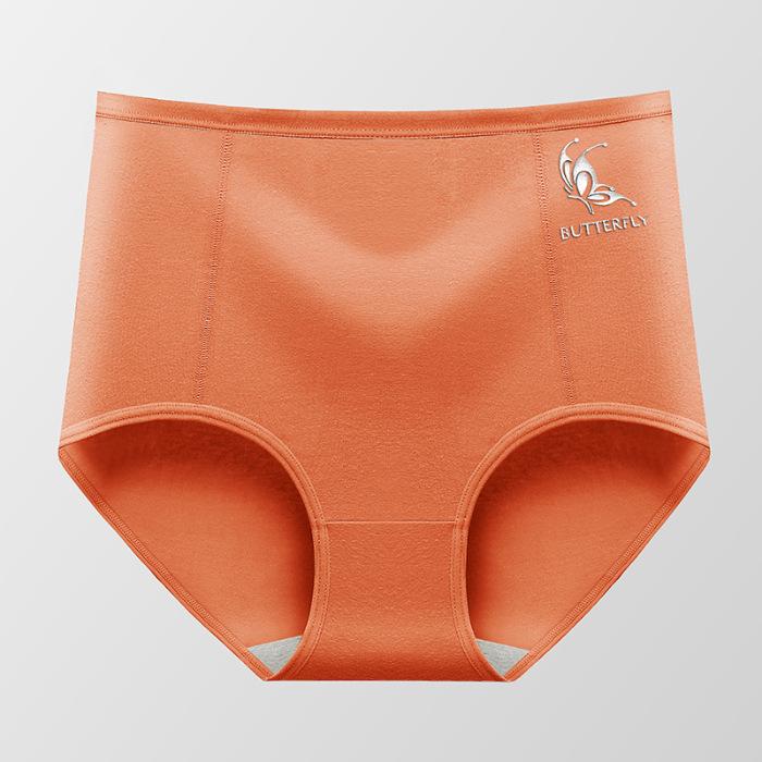 

Великого розміру жіночі весняні бавовняні трусики з високою посадкою на живіт, дихаючі, для мами середнього віку XXL