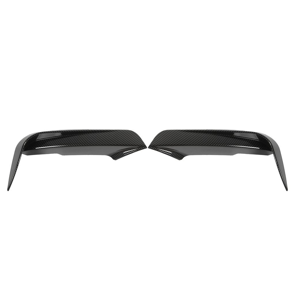 2pcs Front Bumper Vent Canard Splitter Left Right ABS Wind Knife Replacement for 3 Series F30 F31 F3 320i 328i M Sport