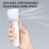 Ice pack small fan handheld mini portable fan, 199 wind speed, 3000mAh USB rechargeable battery, travel, camping, outdoor
