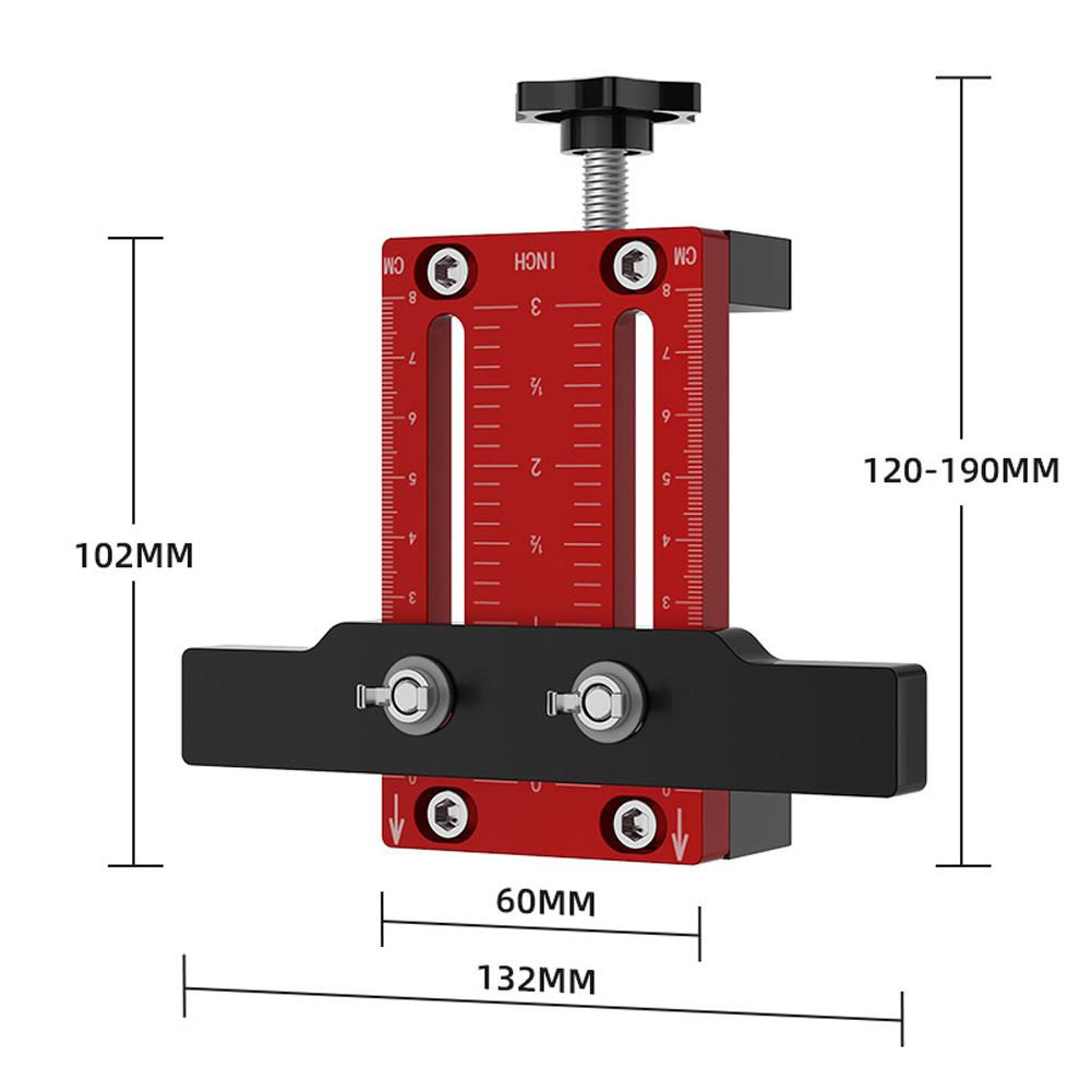 Cabinet Door Installation Positioner Versatile Hardware Jig High Protective Woodworking Tool for