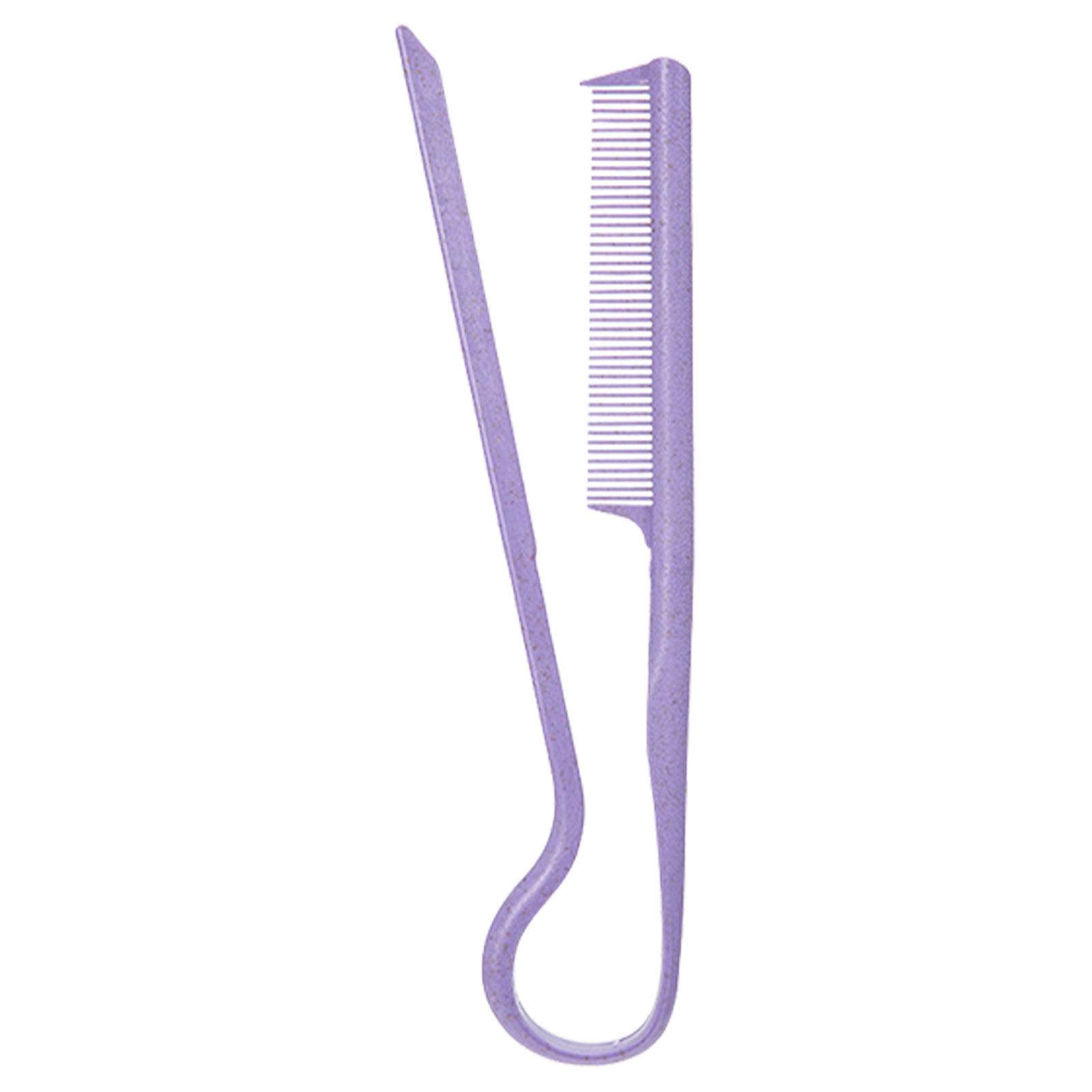 

Главная Укладка волос Выпрямляющая расческа для волос с V-образными прямыми расческами Модная расческа для пробора для женщин Быстрое использование фиолетовый