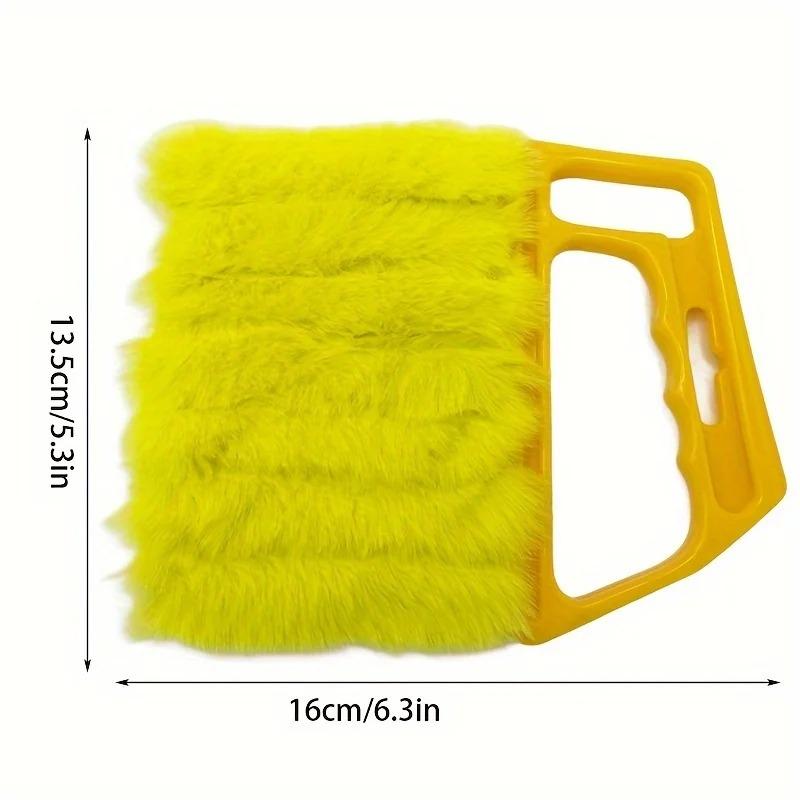 1/2 Pcs Blind Cleaner Held Blind Duster for Wood Dlinds Mini Duster Brush Blind Dust Cleaner Venetian Shades Brush Window