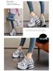 Women's Breathable Chunky Sneakers - 12cm Platform, Mesh, Small Size, A8951