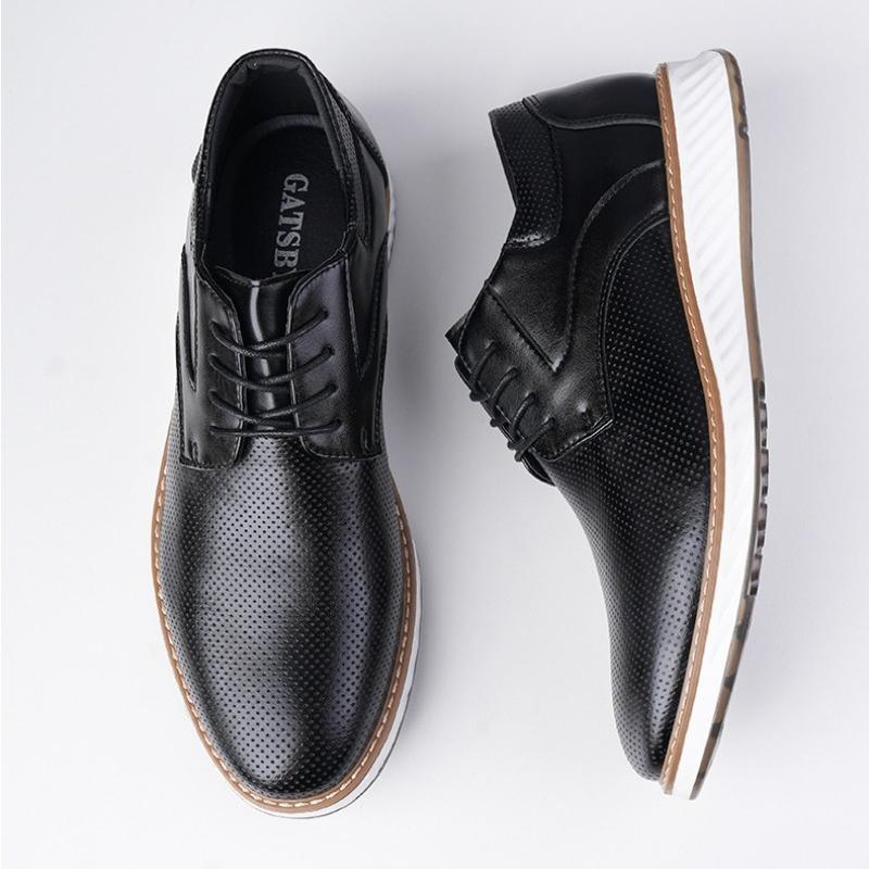 High Quality Men's Business Casual Leather Shoes Breathable Comfortable Shoes Popular Classic Dress Shoes Men Zapatos De Hombre