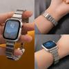 Stal nierdzewna Pasek Nowy Dla Apple Watch Pasek S11 10 SE 41mm 42mm 45mm 46mm Ultra 2 3 Metalowa Bransoleta Dla iWatch Seria 9 8 7 6
