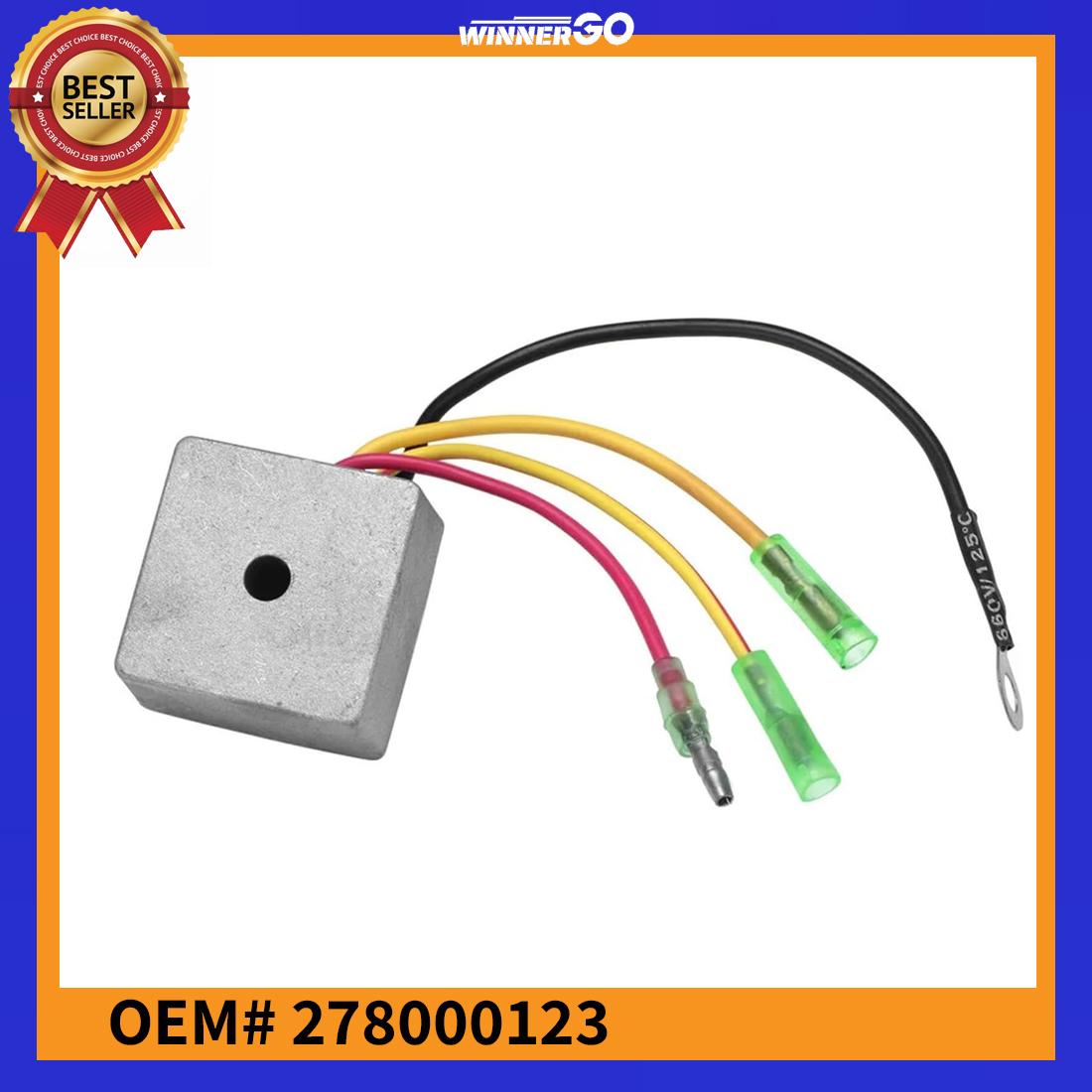 Voltage Regulator Rectifier Compatible For Sea-Doo 580 Speedster 650 720 Explorer GT GTI GTX GTS HX SP SPI SPX XP XPI 278000123