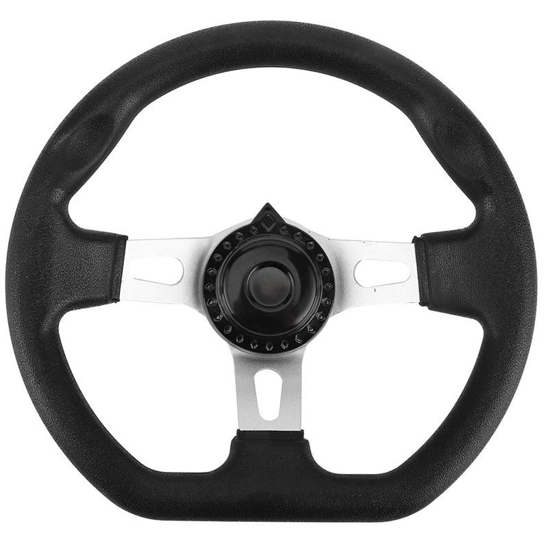 GO Kart Steering Wheel 270mm High Quality Steering Wheel for GO Kart Buggy Racing Cart Accessory Racing Cart Steering Wheel