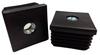 Insert plug with metal thread M10 30x30 20PCS BLACK