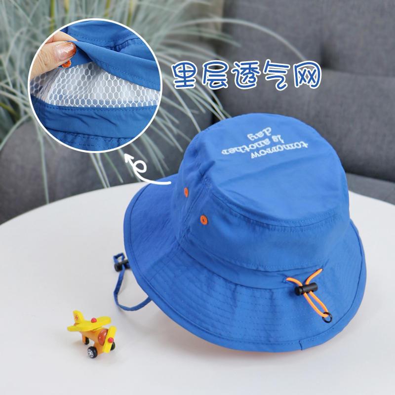 Kids Summer Mesh Breathable Bucket Hat Ultra Thin Quick Dry Sun Protection Cap for Boys and Girls