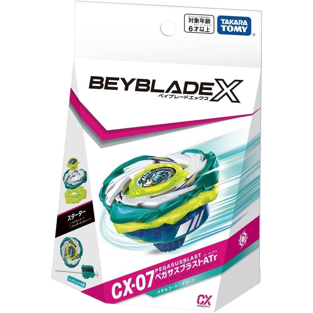 Takara Tomy Beyblade X CX-07 Starter Pegasus Blast ATr