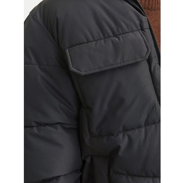 Зимняя куртка Jack&Jones, модель 12256858, черная, стандартный крой